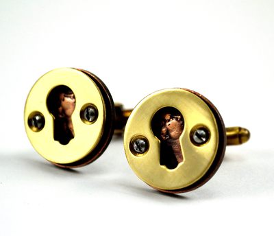Escutcheon Cufflinks, Queen Elizabeth II